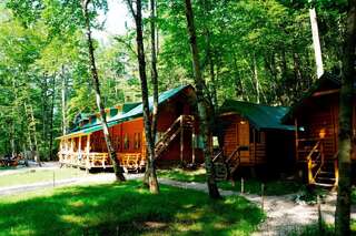 Кемпинги Waterfall Rafting Center Šćepan-Polje Стандартный двухместный номер с 2 отдельными кроватями и общей ванной комнатой-2