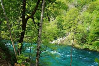 Кемпинги Waterfall Rafting Center Šćepan-Polje Стандартный двухместный номер с 2 отдельными кроватями и общей ванной комнатой-8