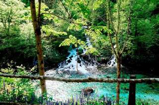 Кемпинги Waterfall Rafting Center Šćepan-Polje Стандартный двухместный номер с 2 отдельными кроватями и общей ванной комнатой-9
